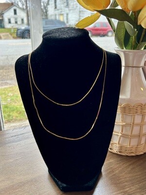 36" Snake Chain Necklace