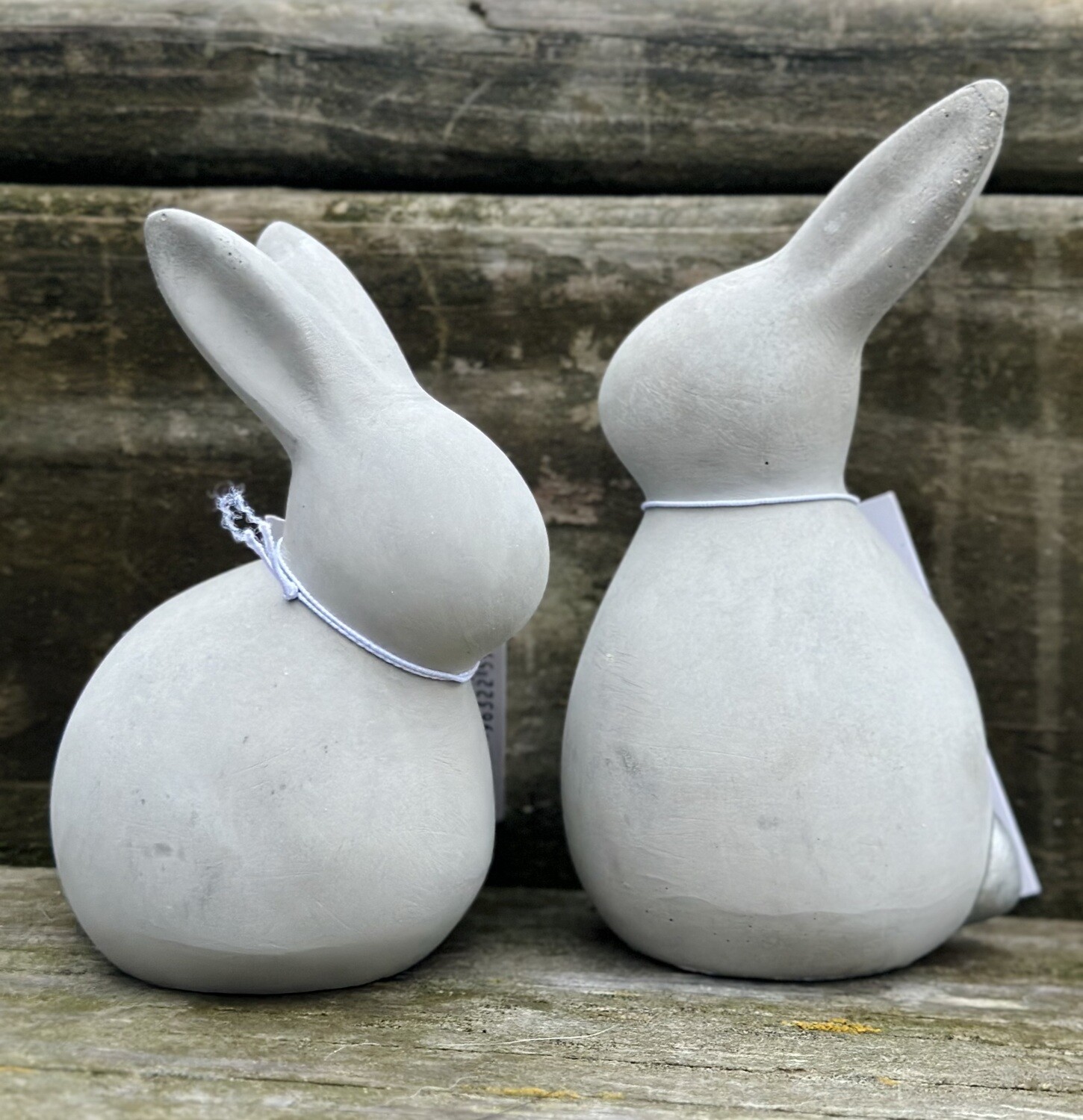 Mini Cement Rabbits
