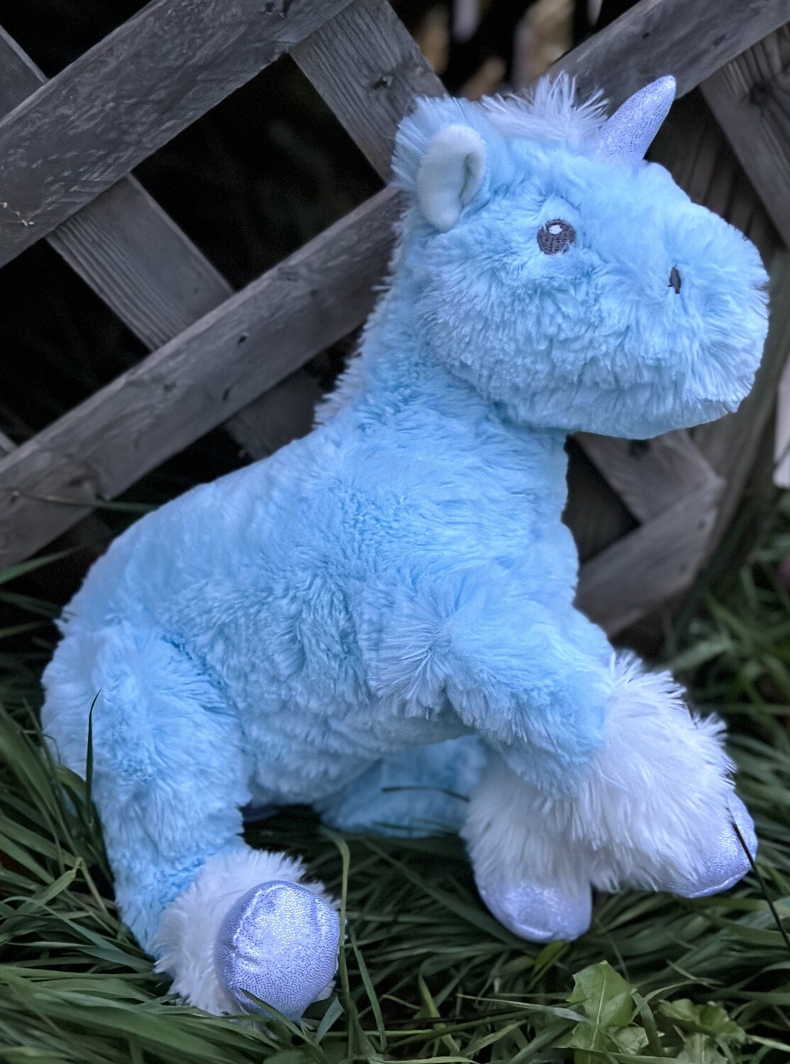 Blue Whimsy Unicorn
