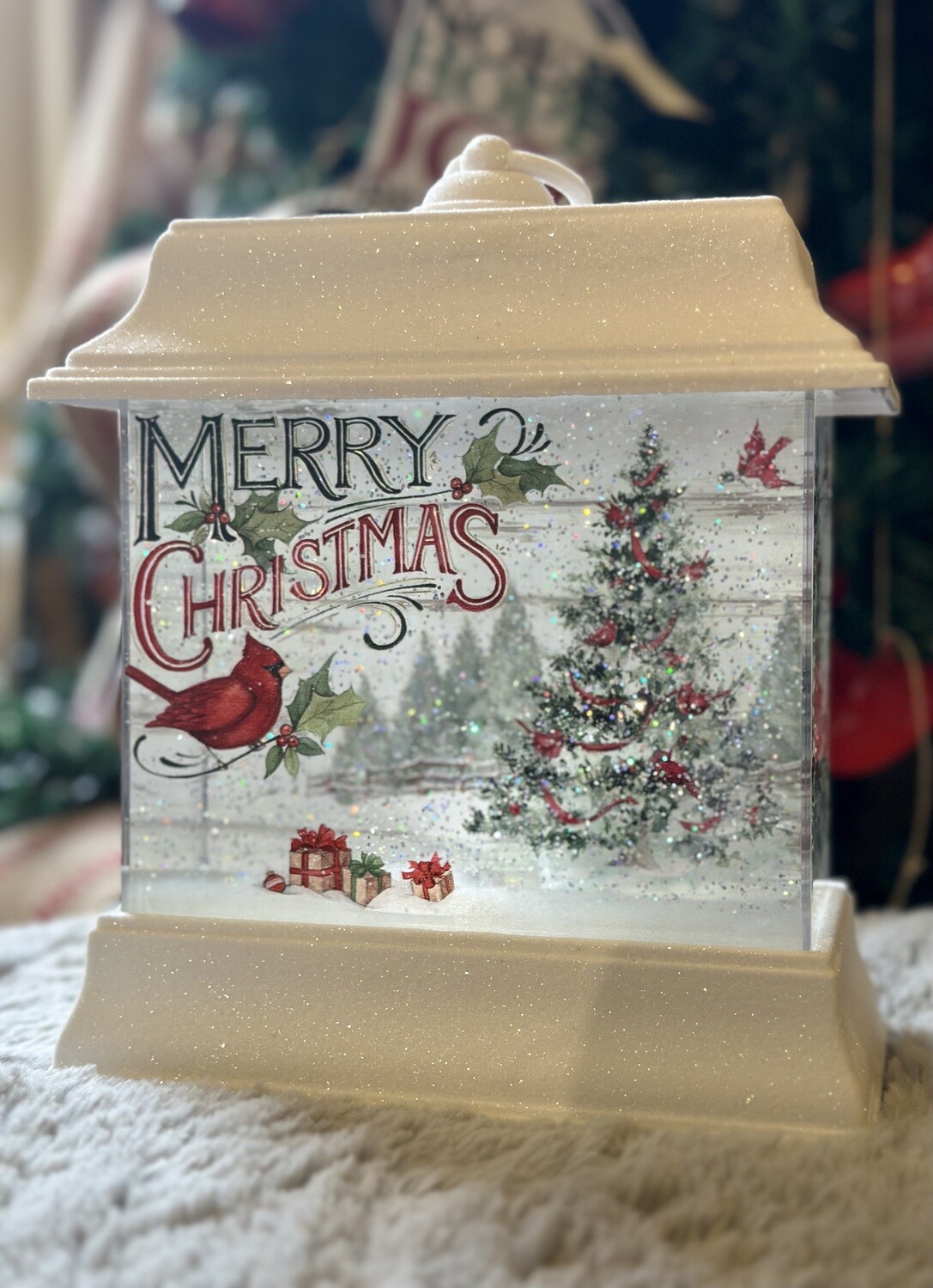 Merry Xmas Acrylic Lantern