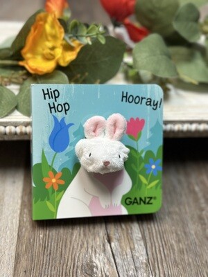 Hip Hop Hooray Bunny Puppet Book
