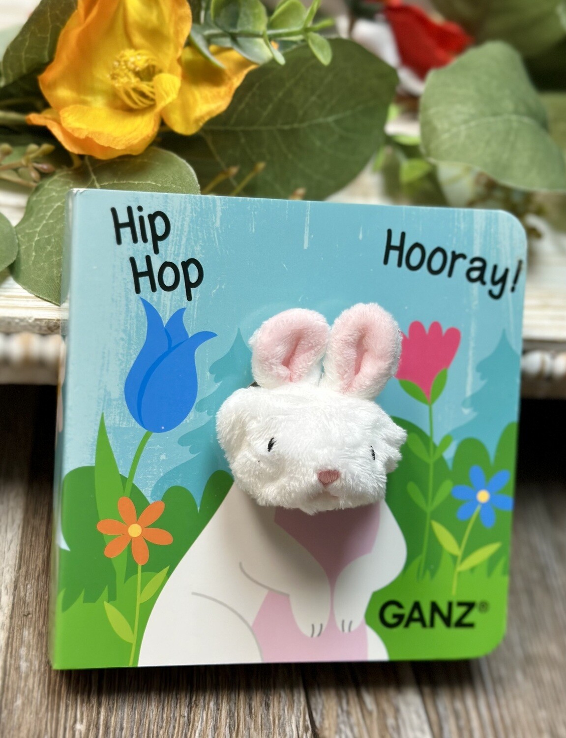 Hip Hop Hooray Bunny Puppet Book