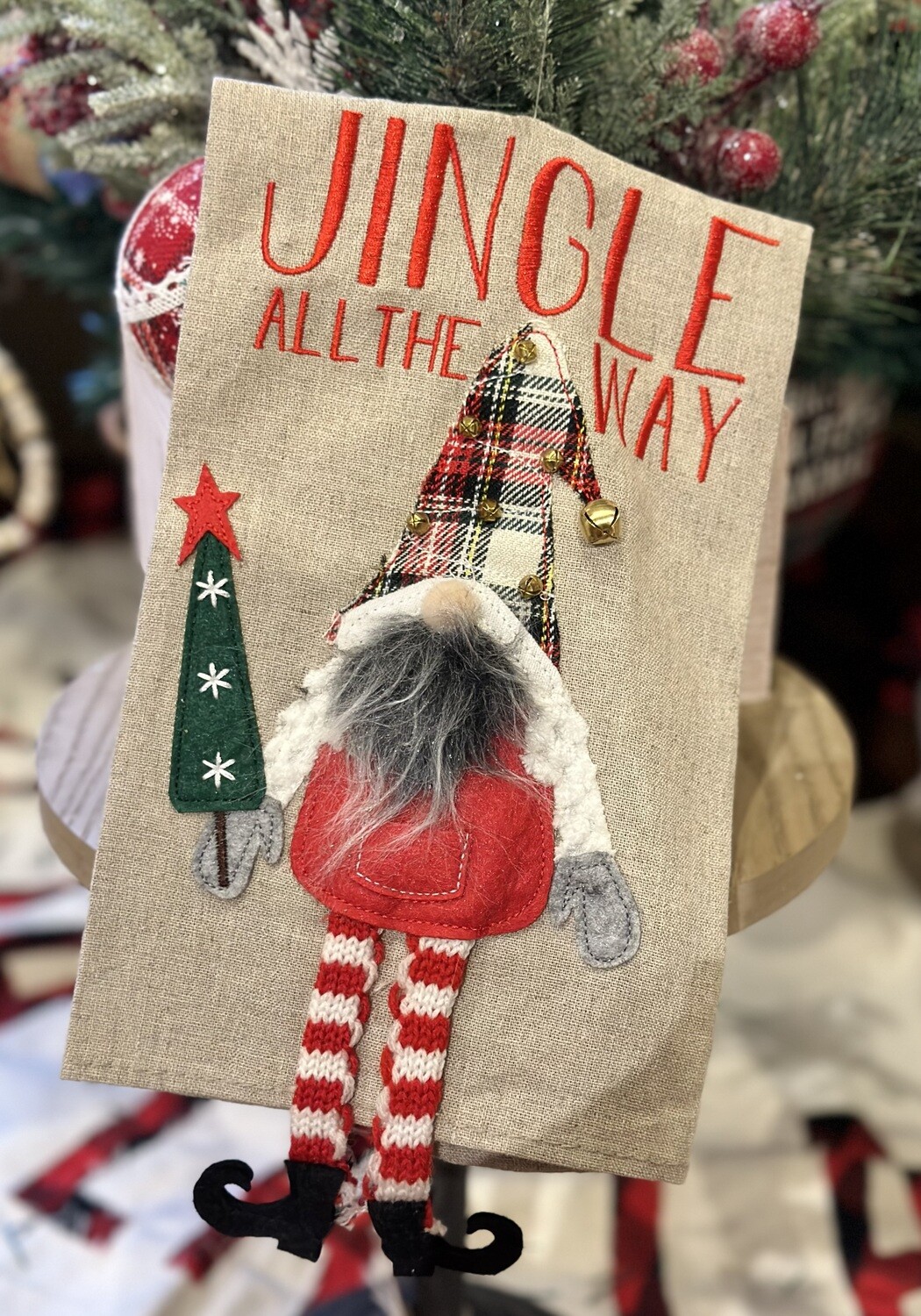 Jingle Dangle Gmone Towel
