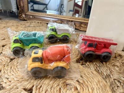 Mini Wheat Straw Toy Cars