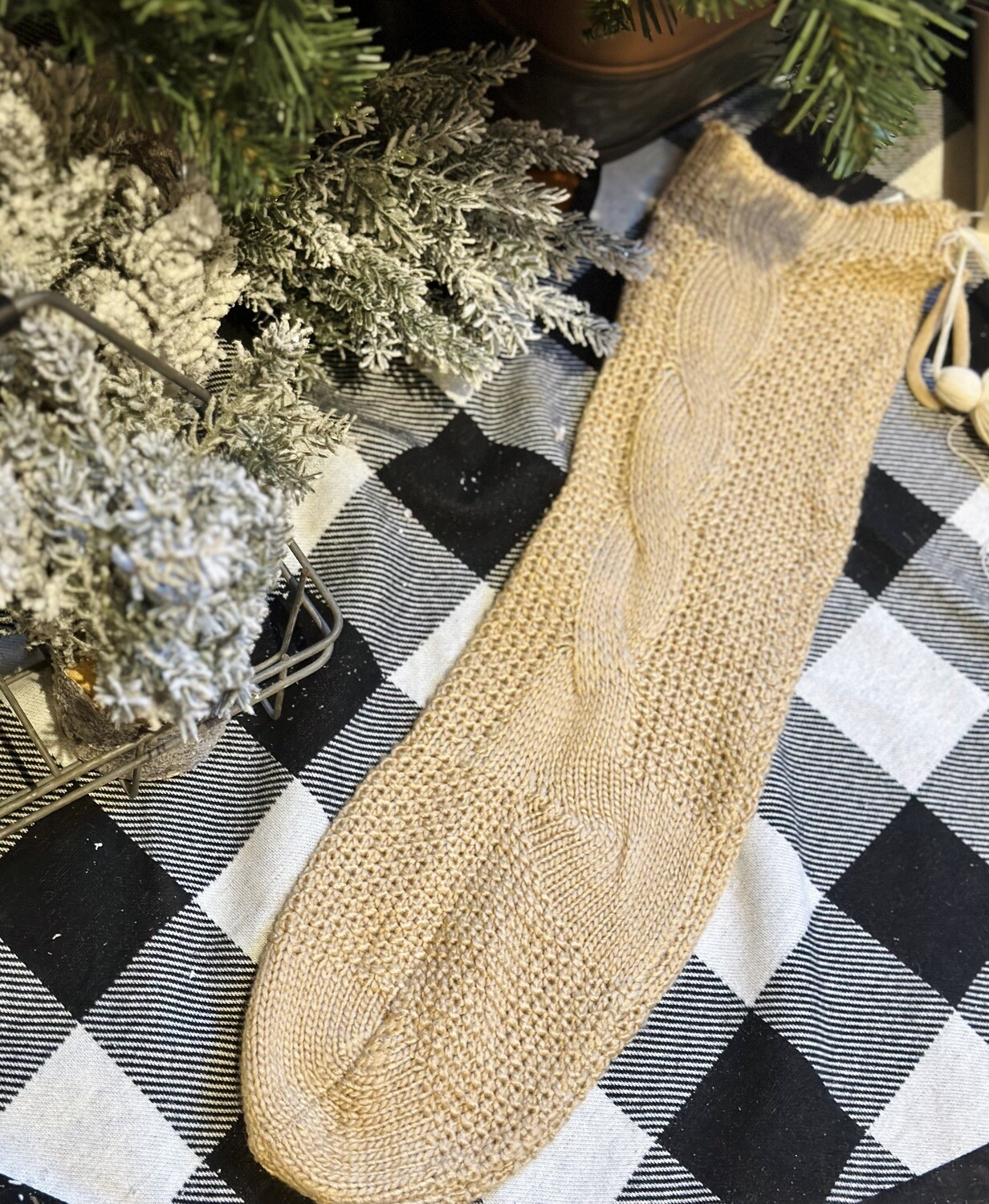 Chunky Knit Stockings