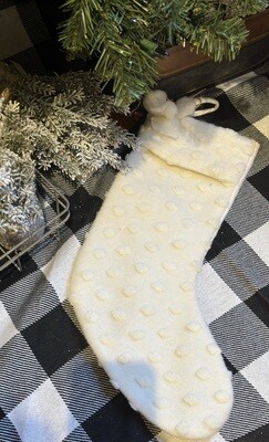 Dotted Wool Stocking 