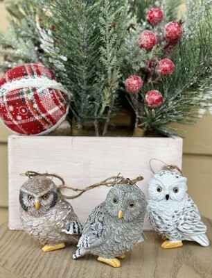 Owl Ornaments