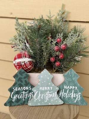 Tree Text Ornament