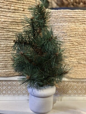 Wooden Base Pine Tree