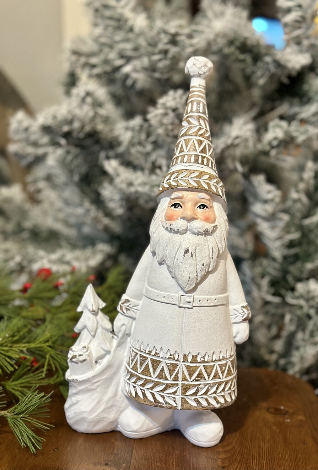 Ceramic Santa Figure