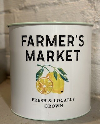 Farmer's Market Bucket