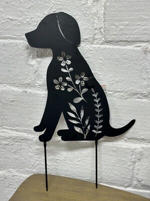 Floral Dog Stake