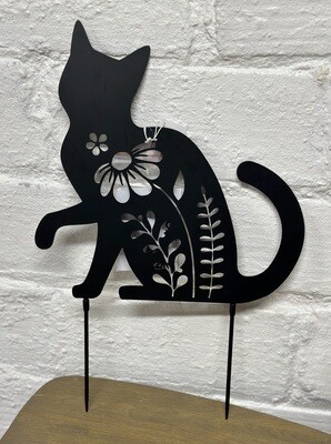 Floral Cat Stake