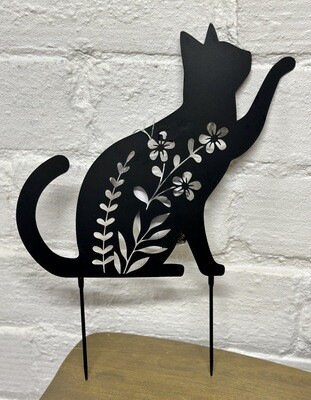 Floral Cat Stake