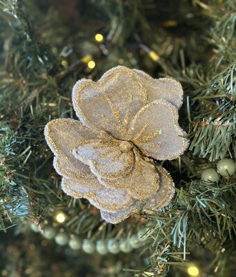 Clip On Flower Ornament