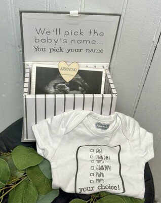 Surprise Pregnancy Reveal Boxes