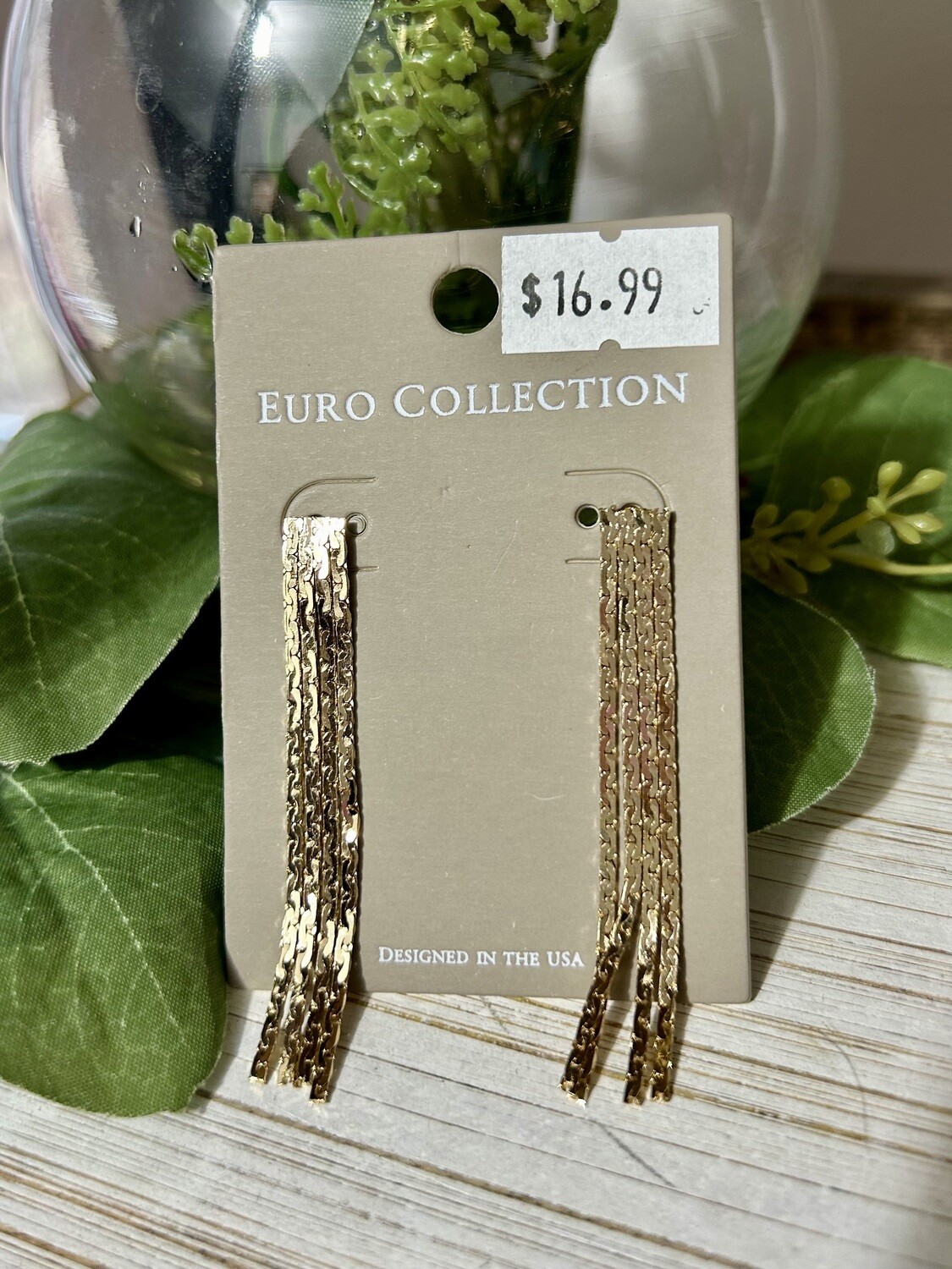 Chain Fringe Earrings