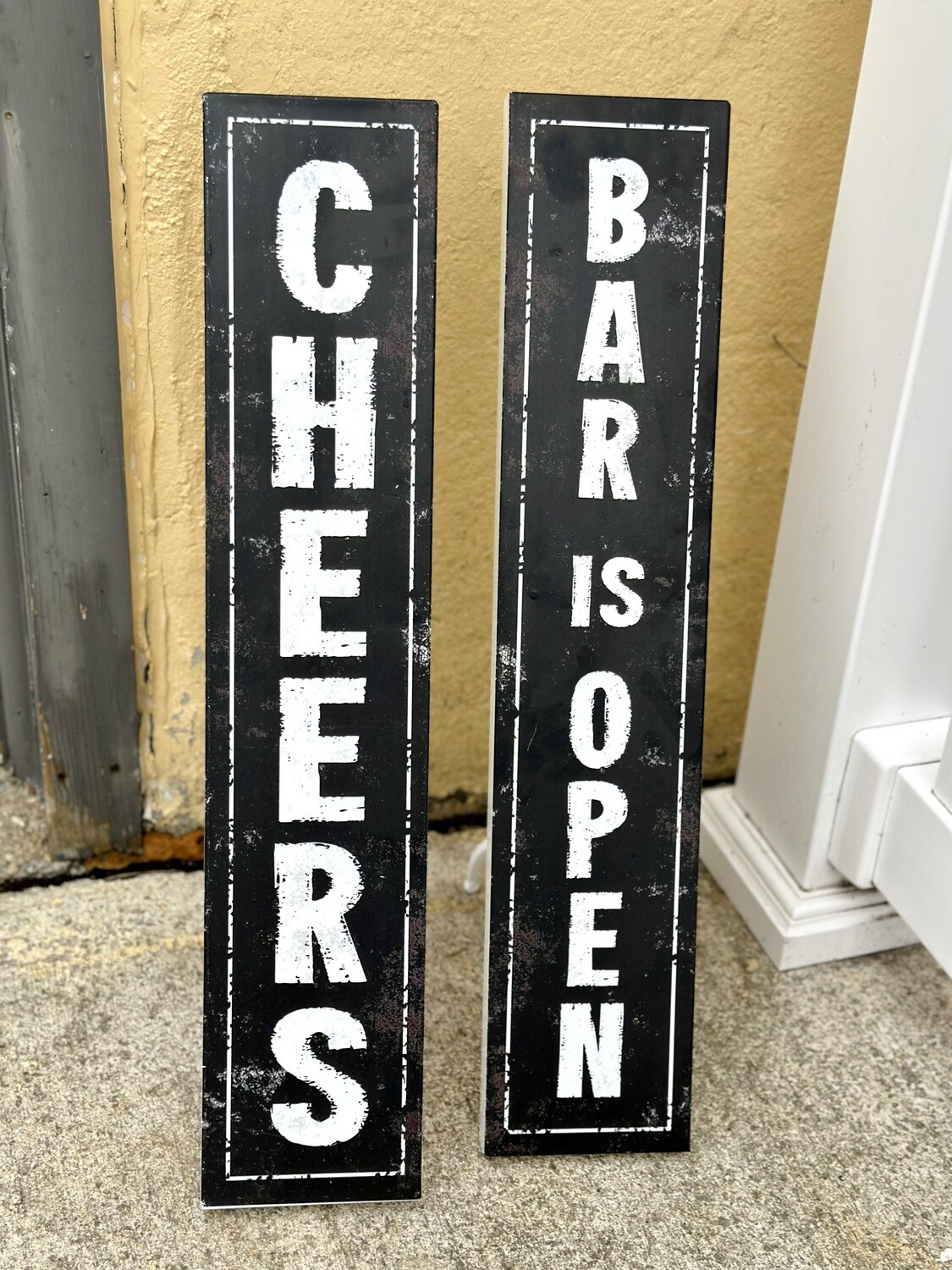 Bar Tabletop Sign with Easel