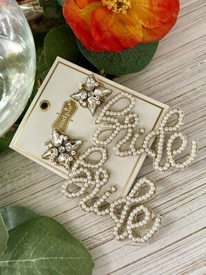 Mrs/Bride Earrings