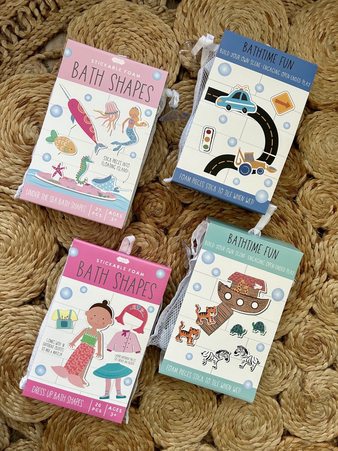 Stickable Foam Bath Shapes