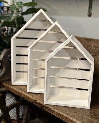 House Shaped Shadow Boxes