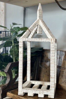 Wood House Lantern