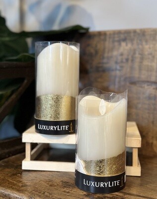 Faux Wax Candle