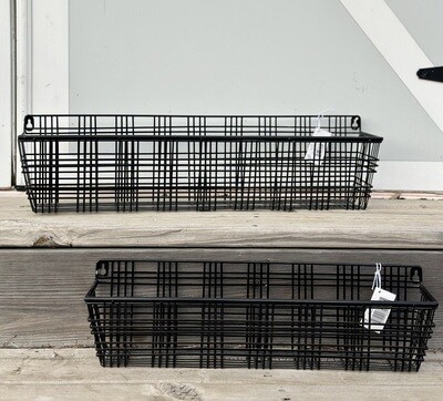 Black Metal Baskets