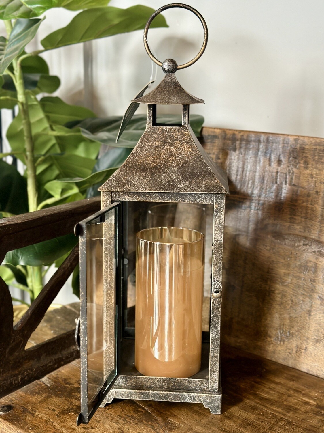 Small Bronze Lantern