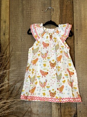 Flower Chicken Dress