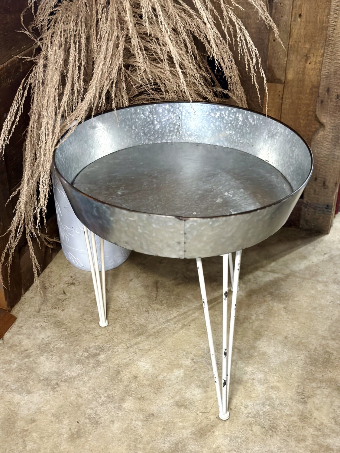 Galvanized Plant Stand