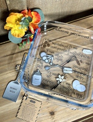 Brownie Recipe Baker Set