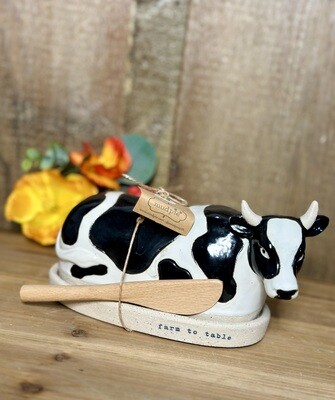 Cow Butter Dish