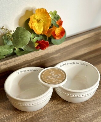 Snack Double Dip Server
