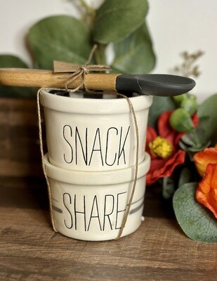 Checkered Tidbit Set