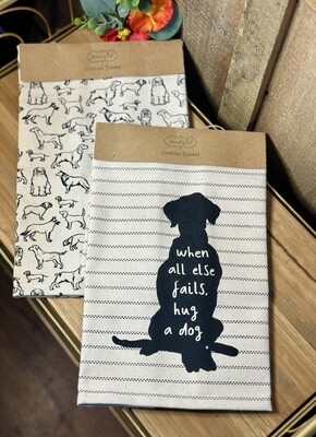 Dog Tea Towels