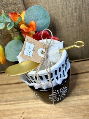 Black and White Tidbit Set