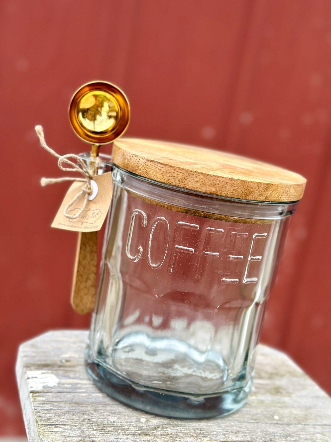 Glass Coffee Canister Set