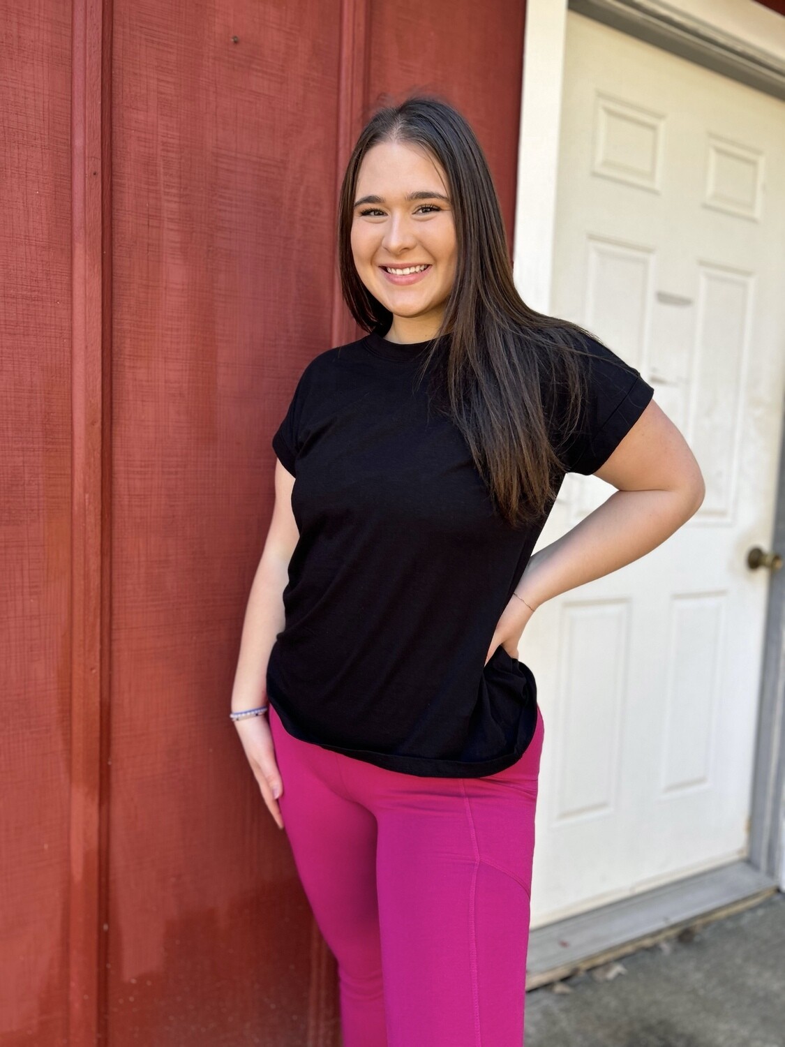 Cotton Crew Neck Short Sleeve T-Shirt