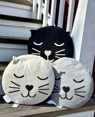 Cat Face Pillows