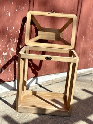 Wood Open Lantern
