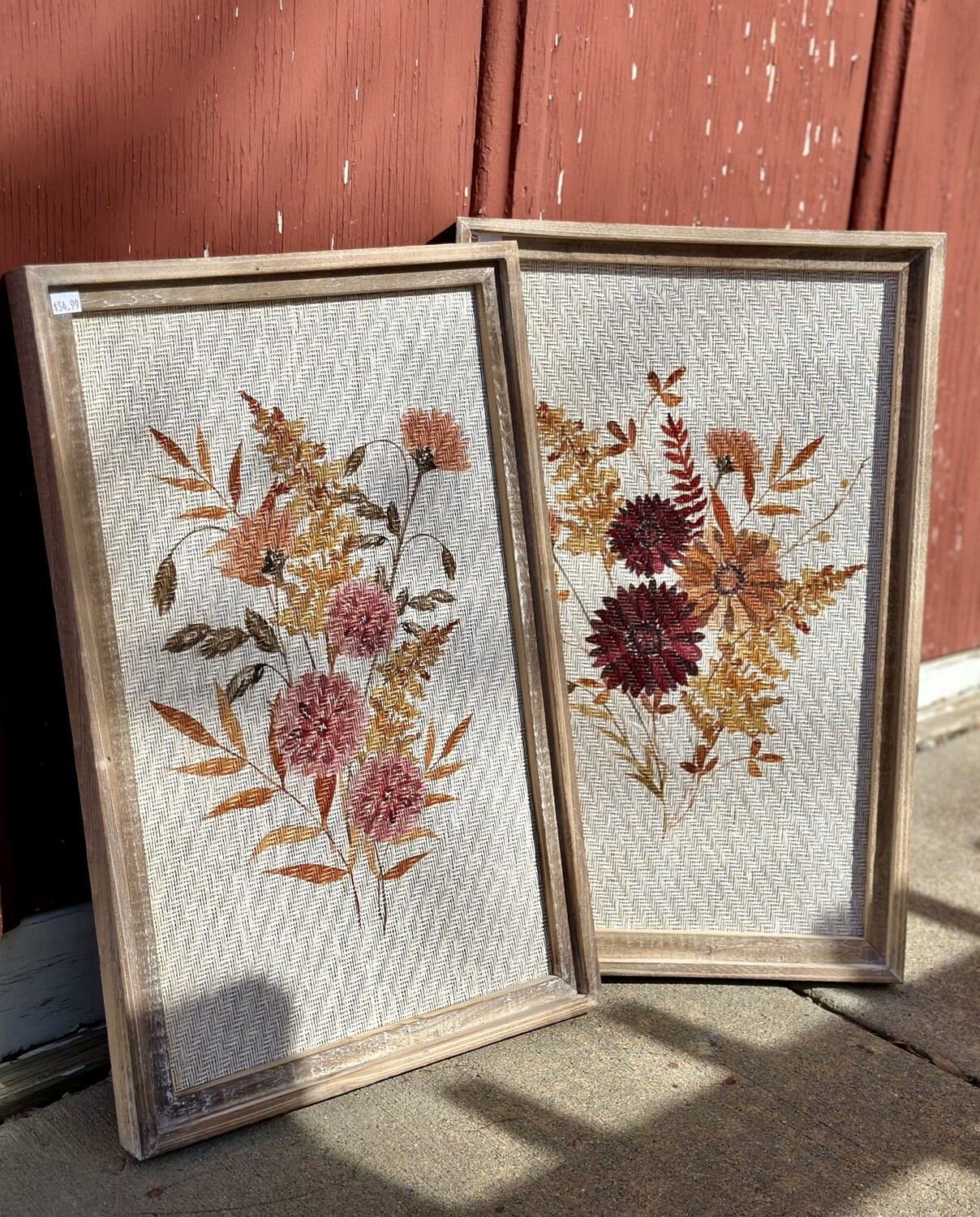 Woven Floral Picture