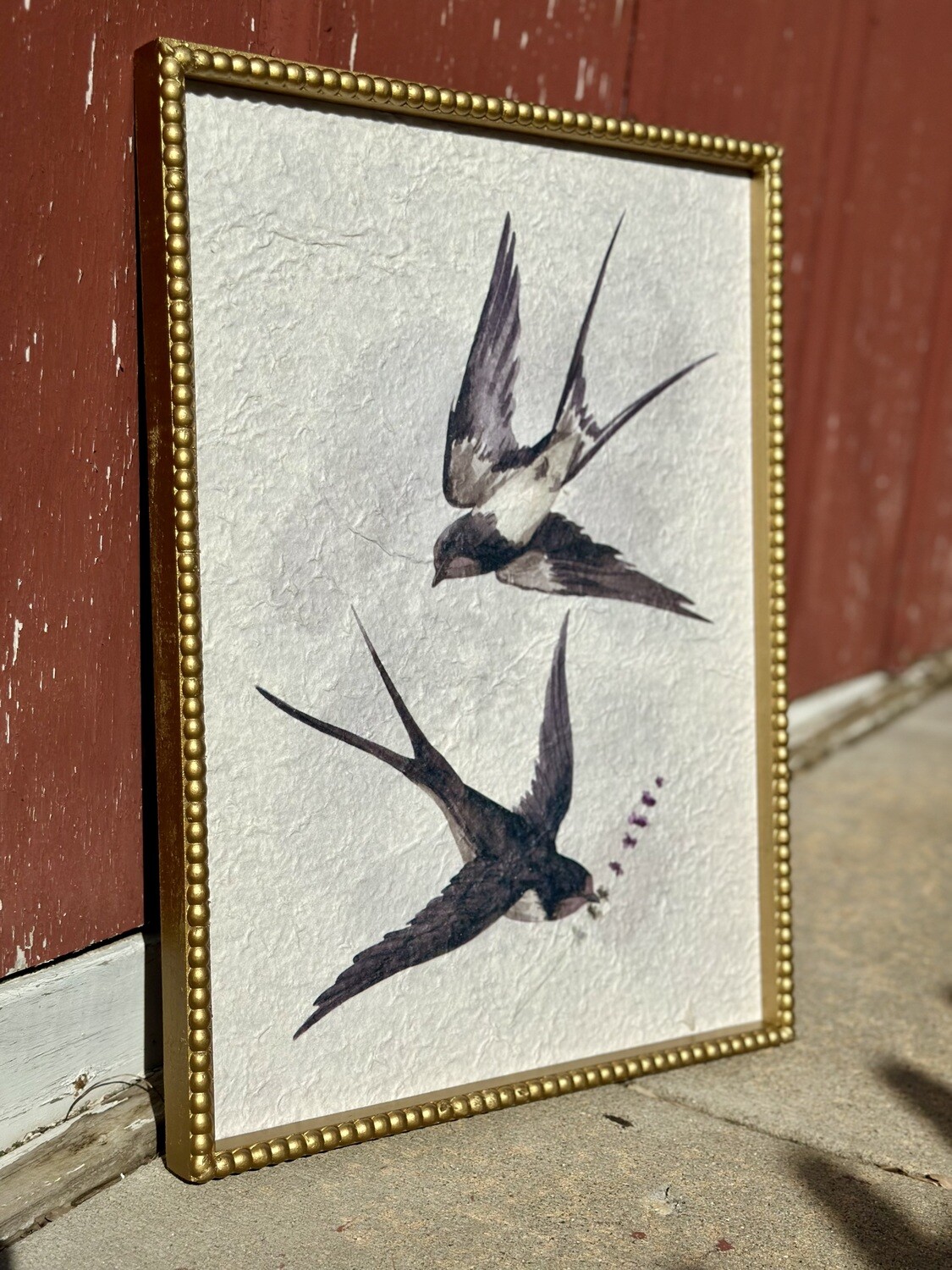 Two Birds Water Color Painting