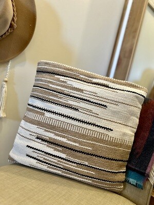 Woven Striped Pillow
