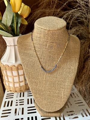 Gold and Beads Necklace