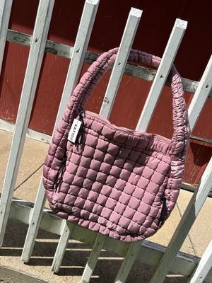 Oversized Quilted Tote Bag