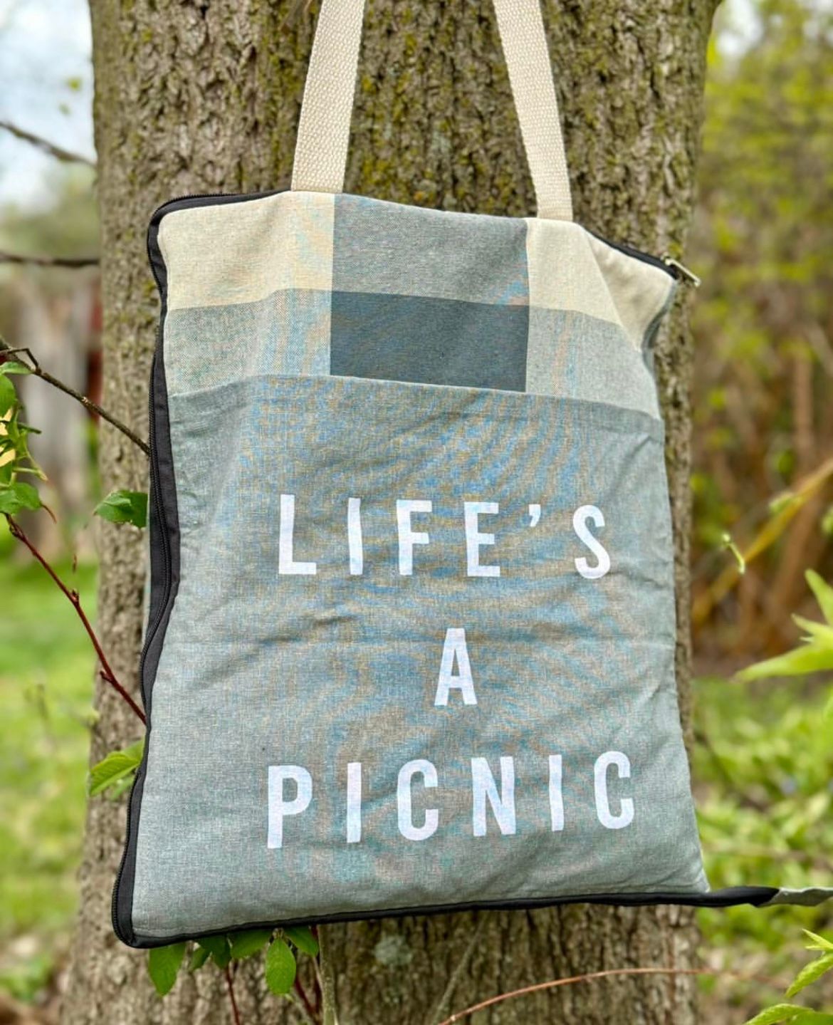 Picnic Blanket Tote