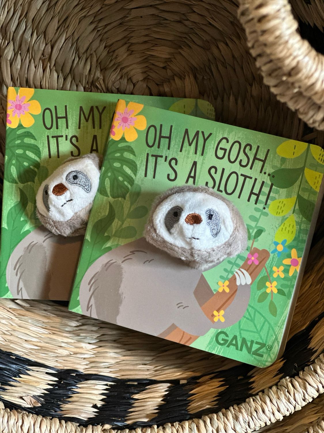 Sloth Puppet Book