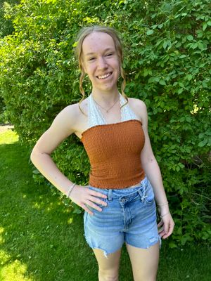 High Rise Jean Shorts