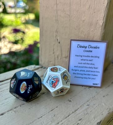 Dining Deciders Dice